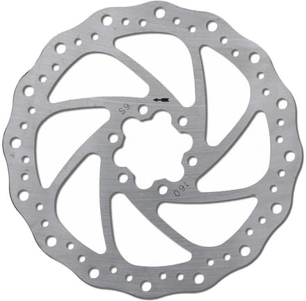 Brakco Inox Trail Remschijf Zilver 203 mm