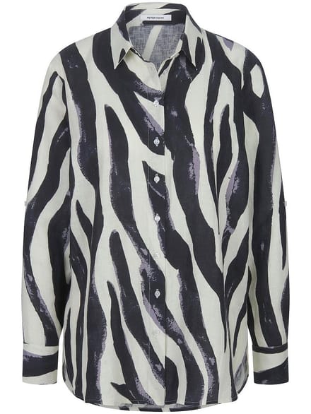 Blouse Van Peter Hahn wit