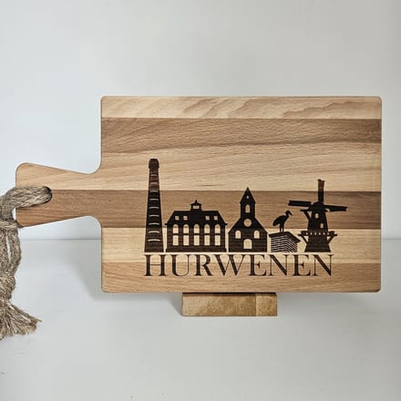 borrelplank beukenhout skyline Hurwenen 34 cm