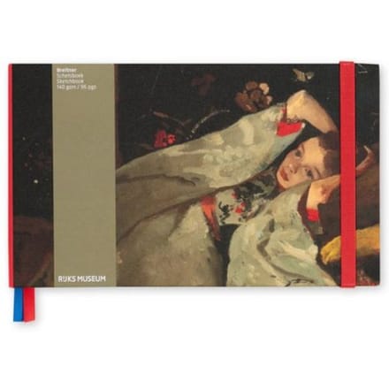 Bien moves schetsboek, breitner - meisje in witte kimono