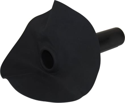 EPDM hemelwaterafvoer 32mm - 90 graden uitloop