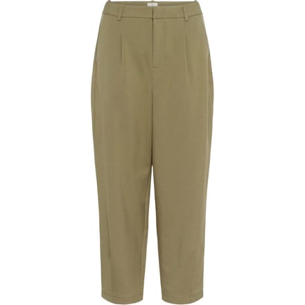 Broek MERLE CROPPED KAFFE DUSKY GREEN 170517