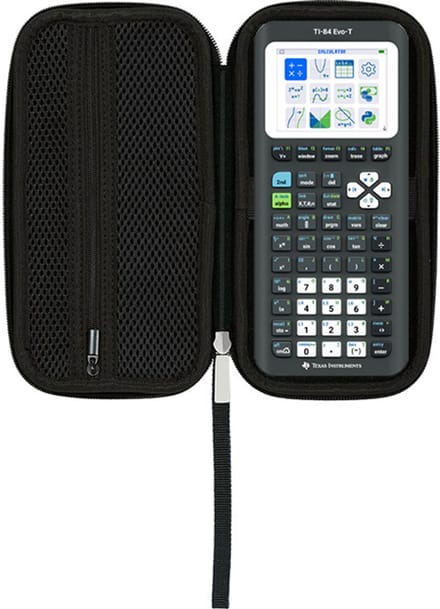 Texas Instruments bundel TI-84 Evo-T Grafische Rekenmachine - Examenstand - Beschermhoes