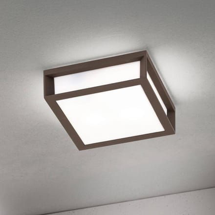 ORION Buitenlamp Henry, corten, gegoten aluminium, E27, IP44