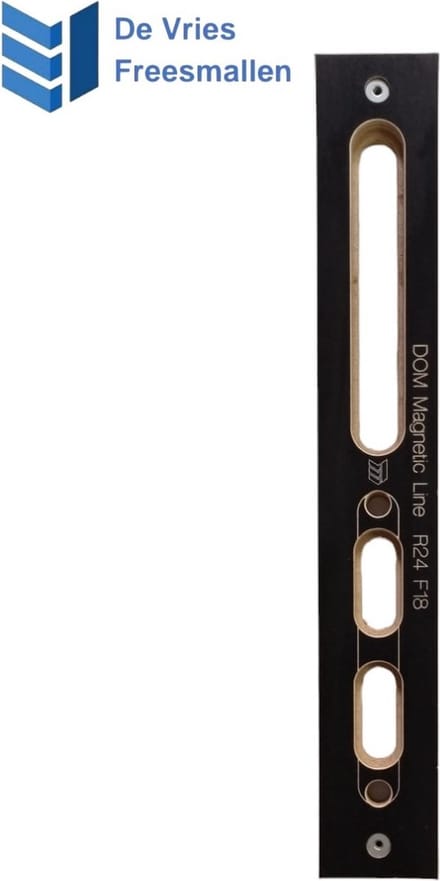 Dom Magnetic sluitplaat freesmal
