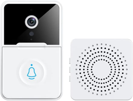 Digitale Video Deurbel - Visuele Intercom - Woningbeveiliging - Draadloze WIFI Connectie - 10mm Compact
