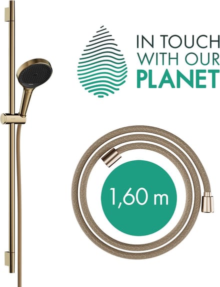 Hans Grohe Hg Shower Set Rainfinity 130 3J Ecosmart Unica S Puro 900Mm Push Slide