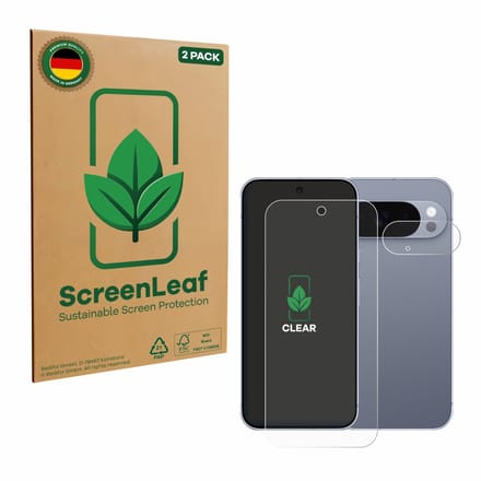 2 Stuks Screenprotector voor Google Pixel 10 Pro (Voor+Camera) - Hoogwaardige Beschermfolie transparant