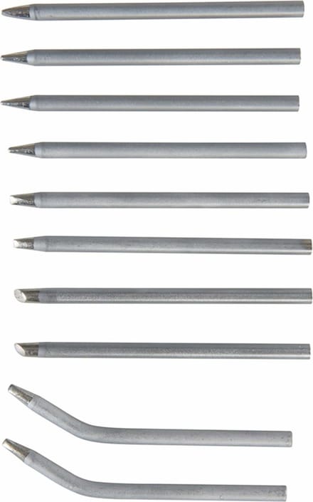 10-delige soldeerstiften set 15 en 25 Watt