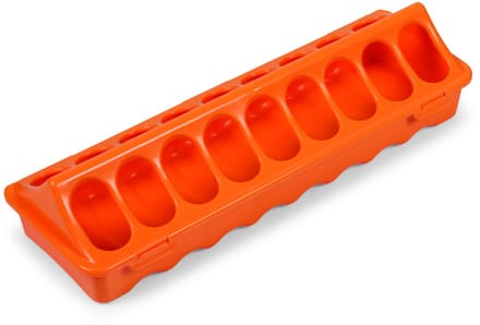 Gaun Pluimvee voedertrog – Pluimvee – 18 vakken – Duurzaam – 30x9,5x6,5 cm – Assorti