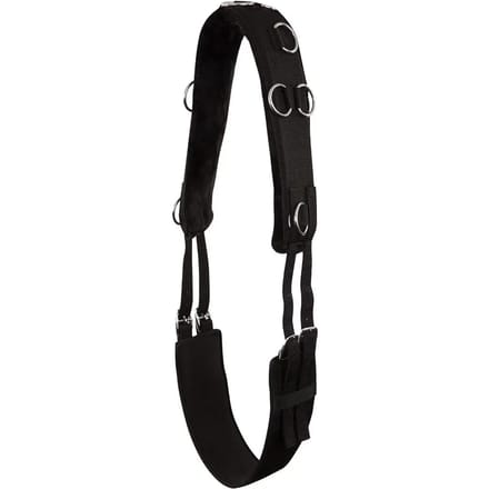 Premiere Longeersingel bont 10-D ringen Pony Zwart