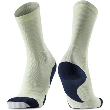 X-Socks Run Discover Crew Hardloopsokken Neolime/X Black 39-41