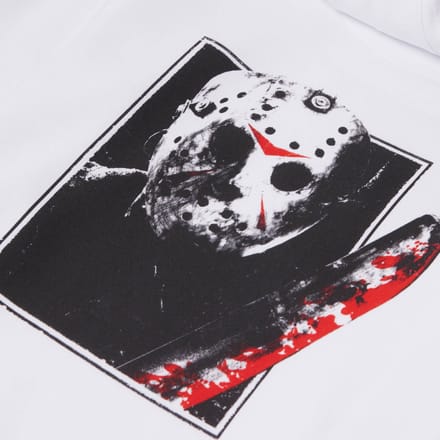 Freddy Vs. Jason Team Jason Hoodie - Wit - S