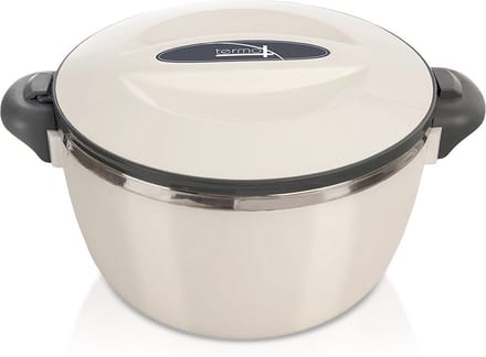 Thermische Container voor Eten Edelstaal TERMO 2 l - Warmhoudcontainer - Thermosfles voor Lunch - Soep Thermos - Voedselcontainer - Lunchpot