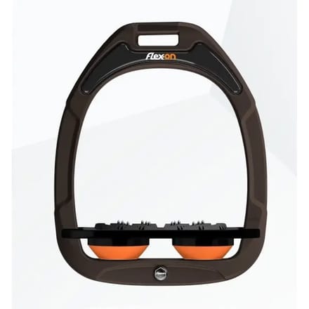 Platte Ultra Grip Hakken Bruin/Zwart/Oranje Flex-On Green Composite
