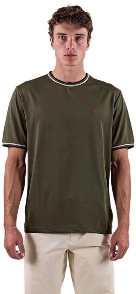 The Mountain Studio Tech T-shirt Met Korte Mouwen Groen XL Man