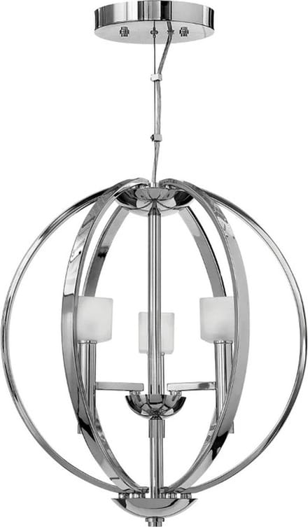 Hinkley/ Fredrick Ramond LED Kroonluchter | 3W 3000K 900Lm 830 | Dimbaar | Polished Chrome