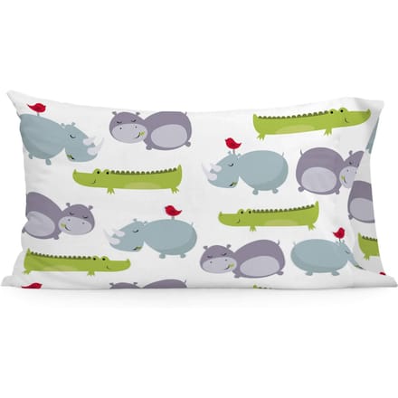 Kussensloop Hippo | Mr Fox