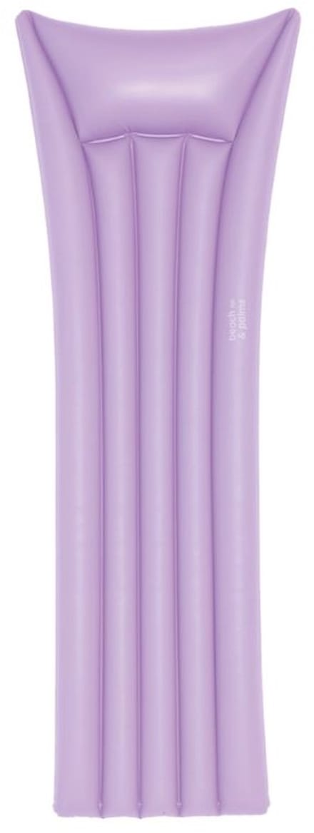 Beach & Palms - luchtbed - 177 x 67 x 19 cm - paars - suntanner