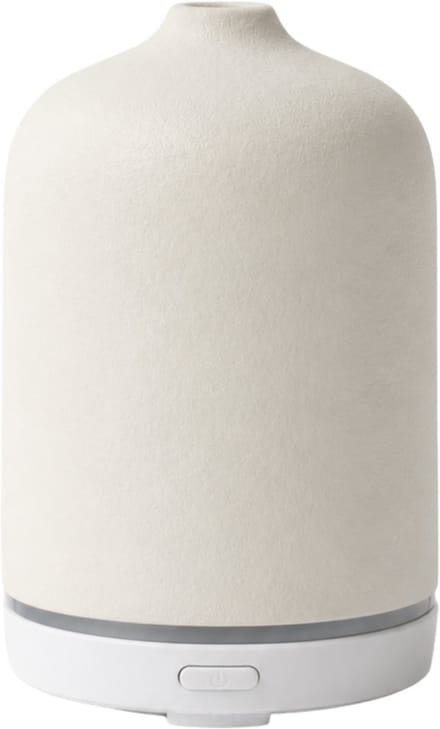 Candle Cocktail Aroma Diffuser Wit/Beige – Ultrasone Geurverspreider & Luchtbevochtiger voor Etherische Oliën