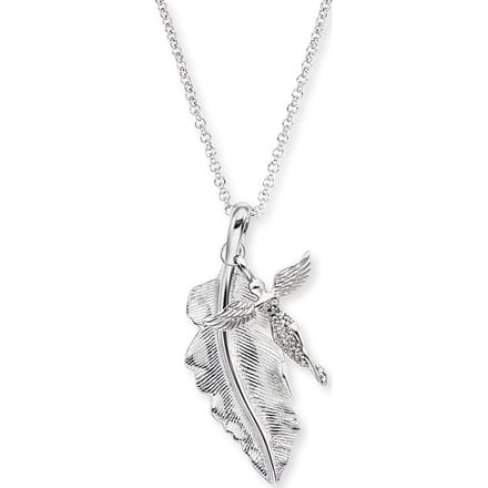Engelsrufer Ketting ERN-FEDER-ANGEL-ZI