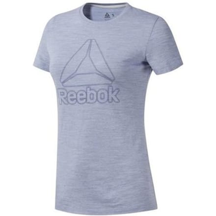 T-shirt Korte Mouw Reebok Sport TE Marble Logo Tee