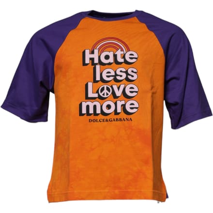 Hate Less Love More Tie-dye T-shirt