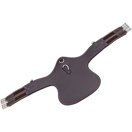 Horka Singel Met Buikflap Bruin-zilver - 110