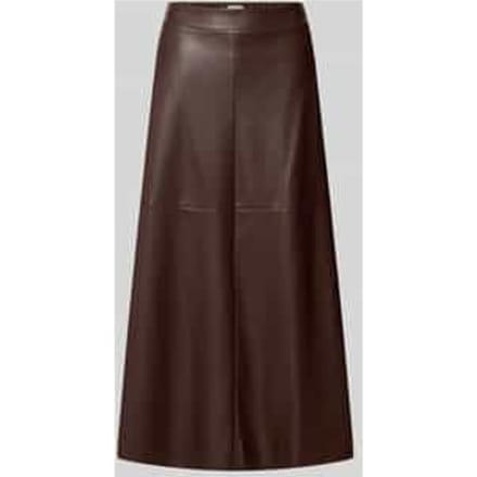 Midirok in lederlook