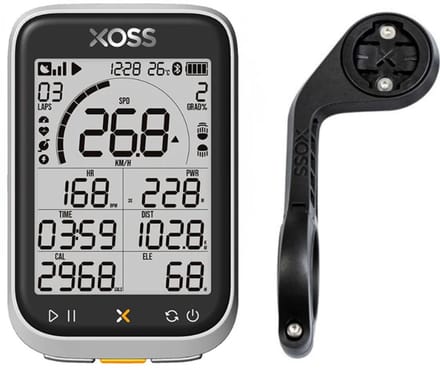 Xoss G+ Gen3 - Fietscomputer G3+ - ANT+ Connectie - Inclusief Statief