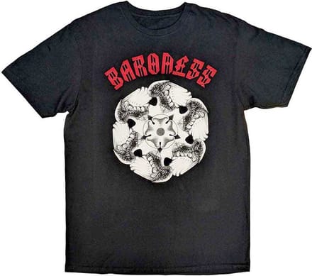 Baroness - Lightwing Heren T-shirt - S - Zwart