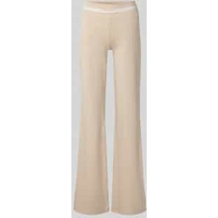 flared legging met elastische band model 'Jasmin'
