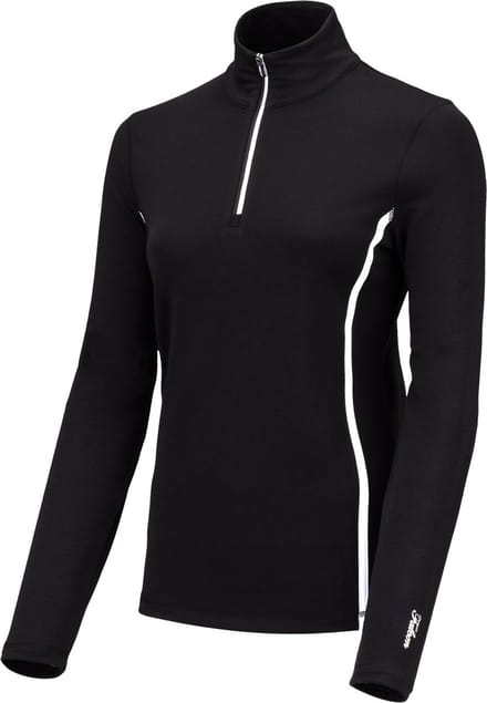 FALCON - jenita - Skipully met rits dames - Zwart, wit