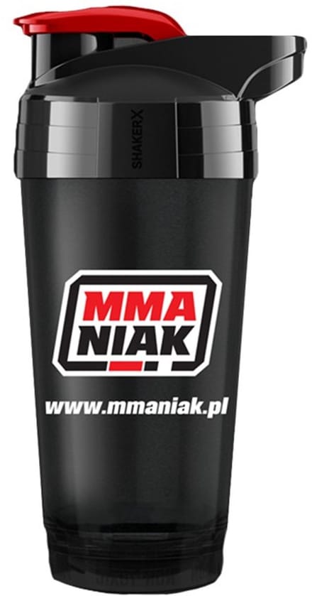 MMANIAK Shaker - Proteïne Shaker - 700 ml - Zwart - Ergonomisch