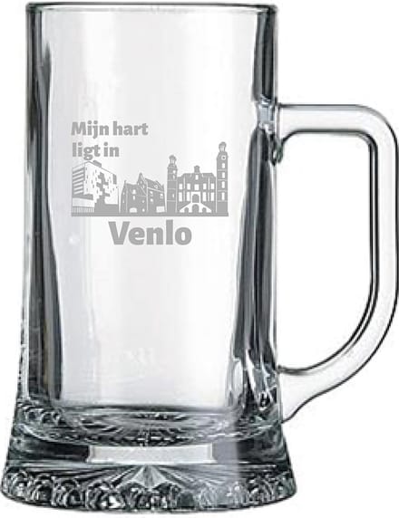 Gegraveerde bierpul 50cl Venlo