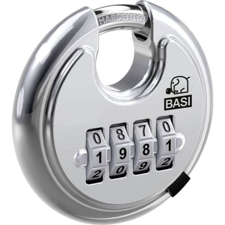 Basi 6100-7050 Hangslot Cijferslot