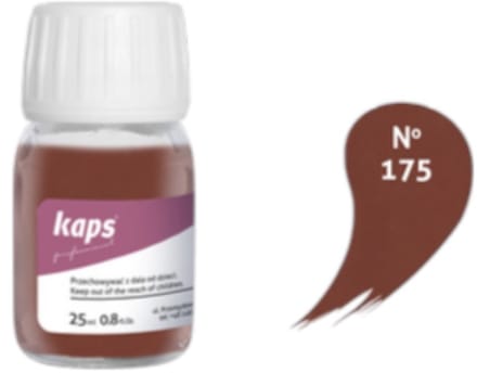 Kaps super color leer & kunstleer verf inc.cleaner - (175) Ree Bruin - 25ml