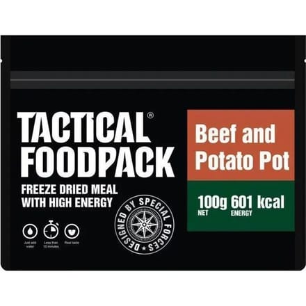 Overlevingsrantsoen - Rundvlees en aardappelpuree Tactical Foodpack