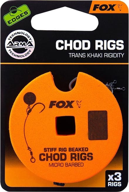 Stiff Chod Rigs Edges Fox Karper Onderlijn - Chod Rig - Chodrig - Onderlijn Karper - Karper Onderlijn Compleet - Karper Rigs - Karper Rig - Karperonderlijn