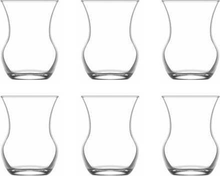 LAV Ayda Theeglazen - 6 stuks - 135 ml - Glas