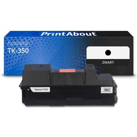 PrintAbout huismerk Toner TK-350 Zwart Geschikt voor Kyocera