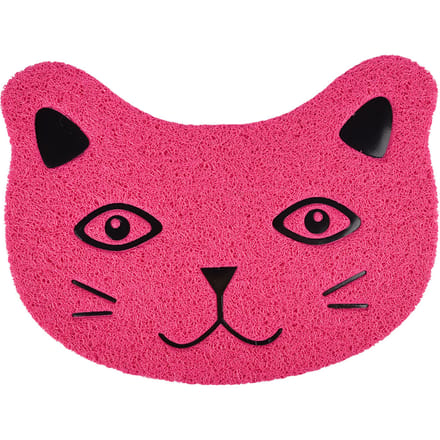 Flamingo mat voor kattenbak Pancho - fuchsia