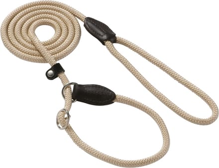 Hunter Retrieverlijn met Stop Freestyle - 10 mm x 170 cm - Beige