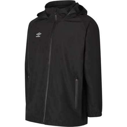 Umbro Kinder/Kinder Club Essential Waterdichte Jas (Zwart)