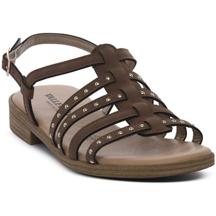 Platte sandalen Valleverde CACAO