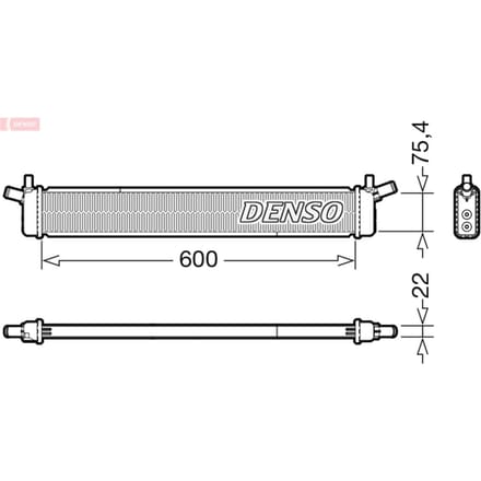 Radiator DENSO DRM50136