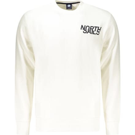 North Sails Witte Katoenen Sweatshirt voor Mannen