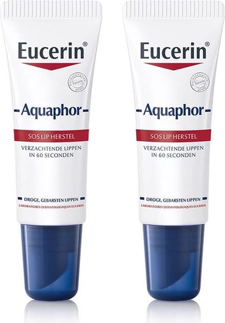Eucerin Aquaphor Lipverzorging Bundel 2x10ml