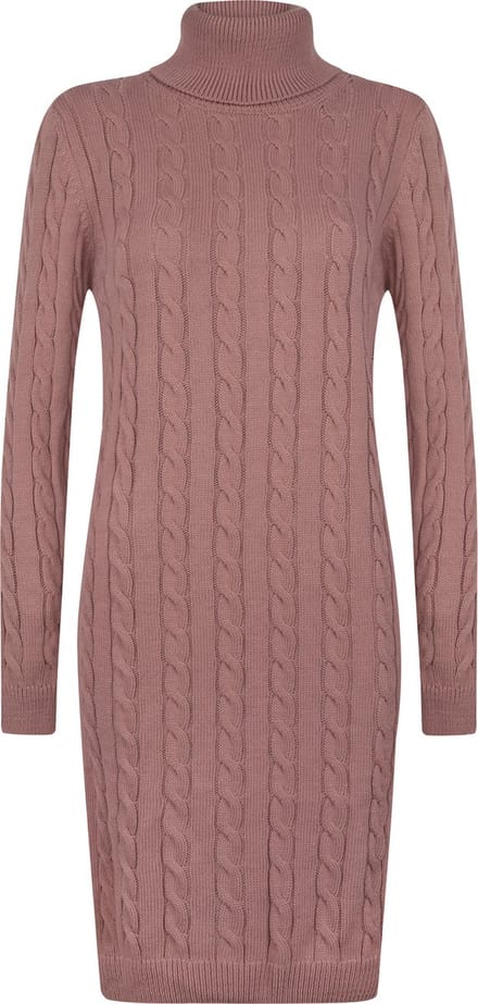 Felix Hardy Coltrui Jurk Gebreide Trui Coltrui Lang Dames Rosa - M