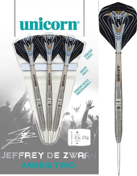 Unicorn Maestro Jeffrey de Zwaan 90% - Dartpijlen - 25 Gram